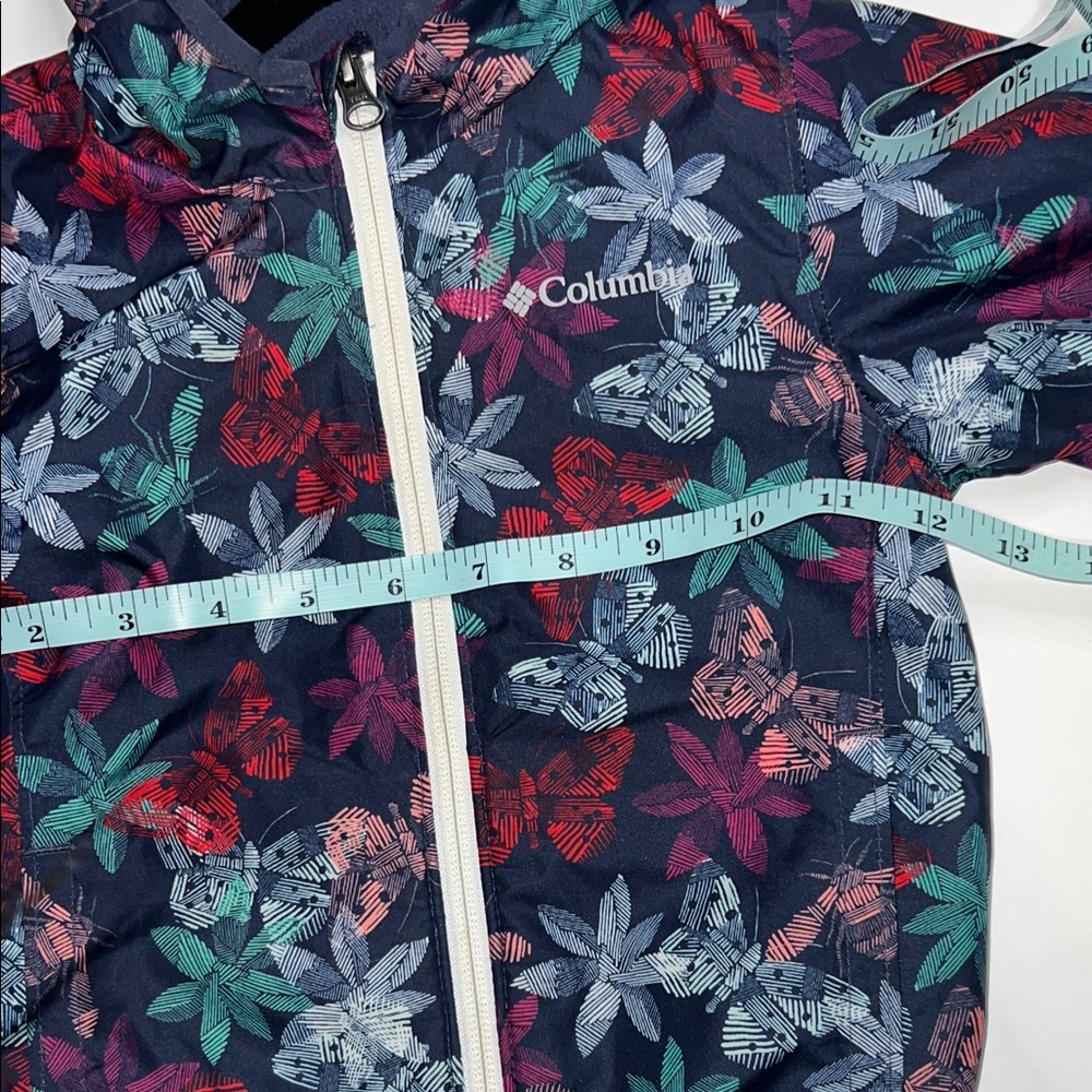 Columbia Multicolor Floral Hooded Jacket - Picture 12 of 13